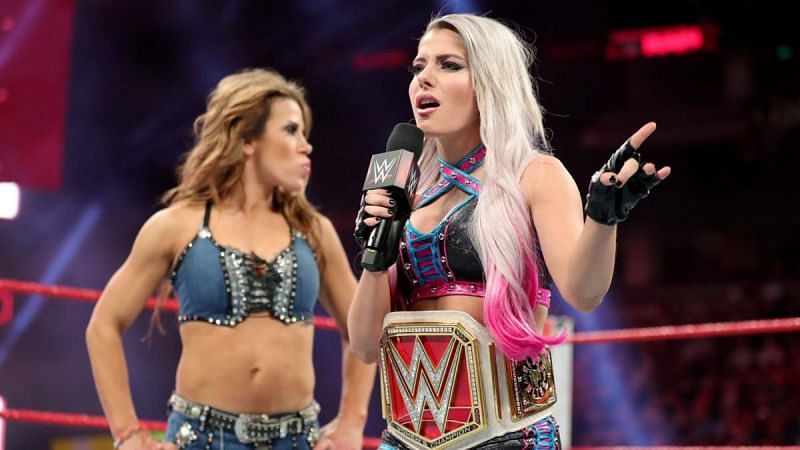 Mickie James was often in Alexa Bliss' shadow
